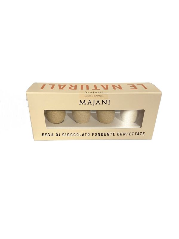 Majani LE NATURALI Uova di Cioccolato Fondente Confettate g 155
