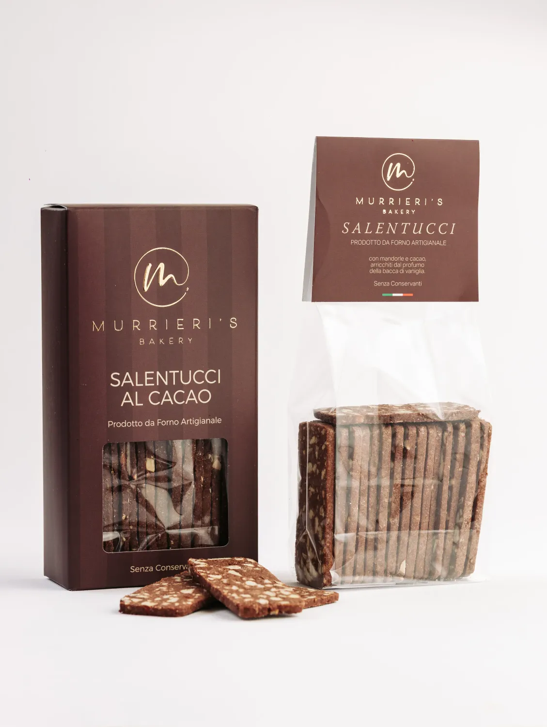 Murrieri's Bakery Biscotti Salentucci al Cacao  150gr