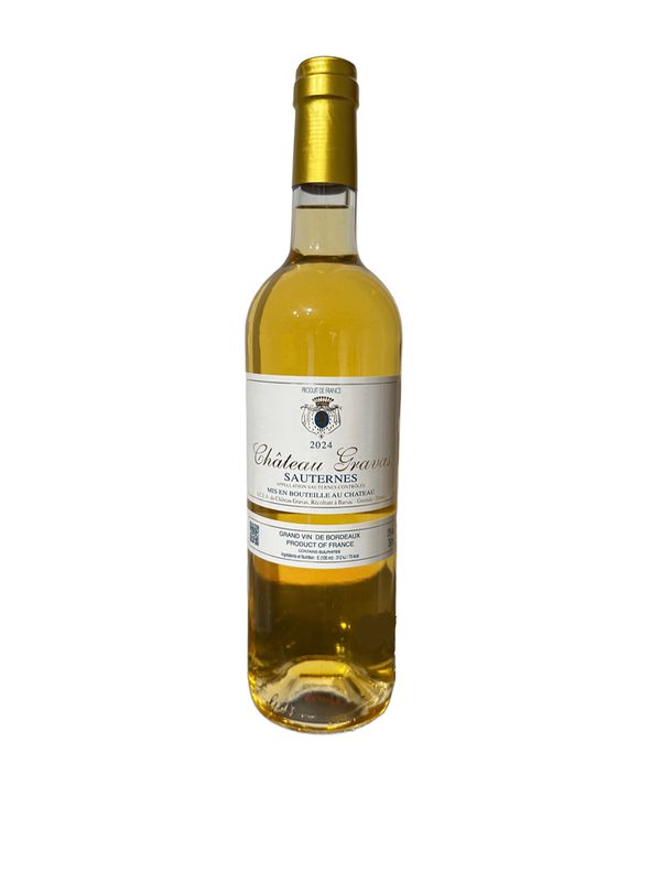 Chateau Gravas Sauternes 2024 750 ml - vol. 12,5%