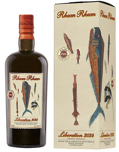 Rhum Rhum Liberation 2024 Integral 700 ml - vol.58° Astuccio