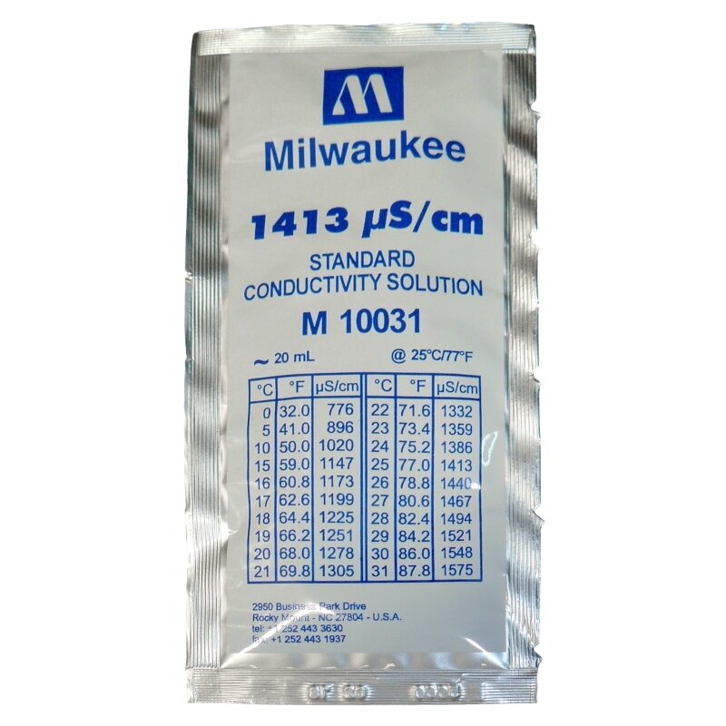 LIQUIDO CALIBRADOR EC 1413 (25X20ML)  MILWAUKEE
