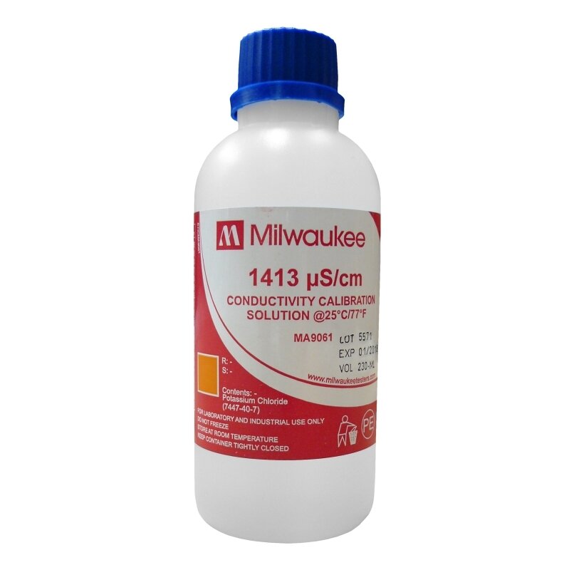 LIQUIDO CALIBRADOR EC 1413 (230ML)  MILWAUKEE