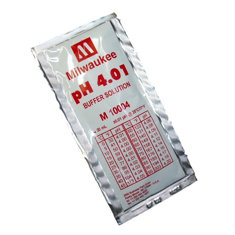 LIQUIDO CALIBRADOR PH 4.01 (25X20ML)  MILWAUKEE