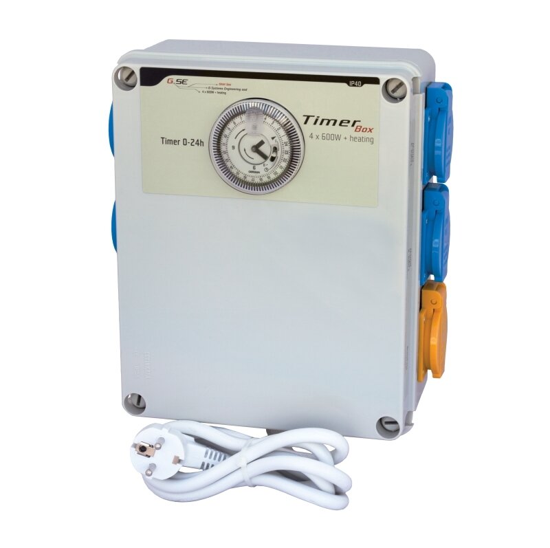 TEMPORIZADOR GSE TIMER BOX II 4 x 600 W + CALENTADOR