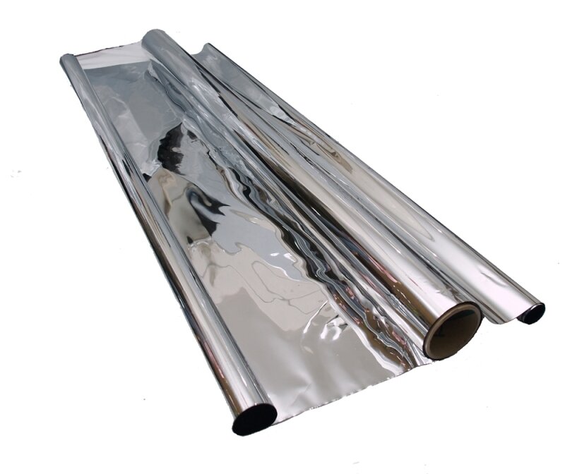 PLASTICO REFLECTANTE MYLAR 50 MICRAS X 100 X 1,4 MTRS.