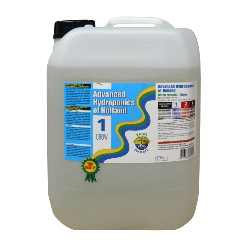 DUTCH FORMULA GROW 10 L.