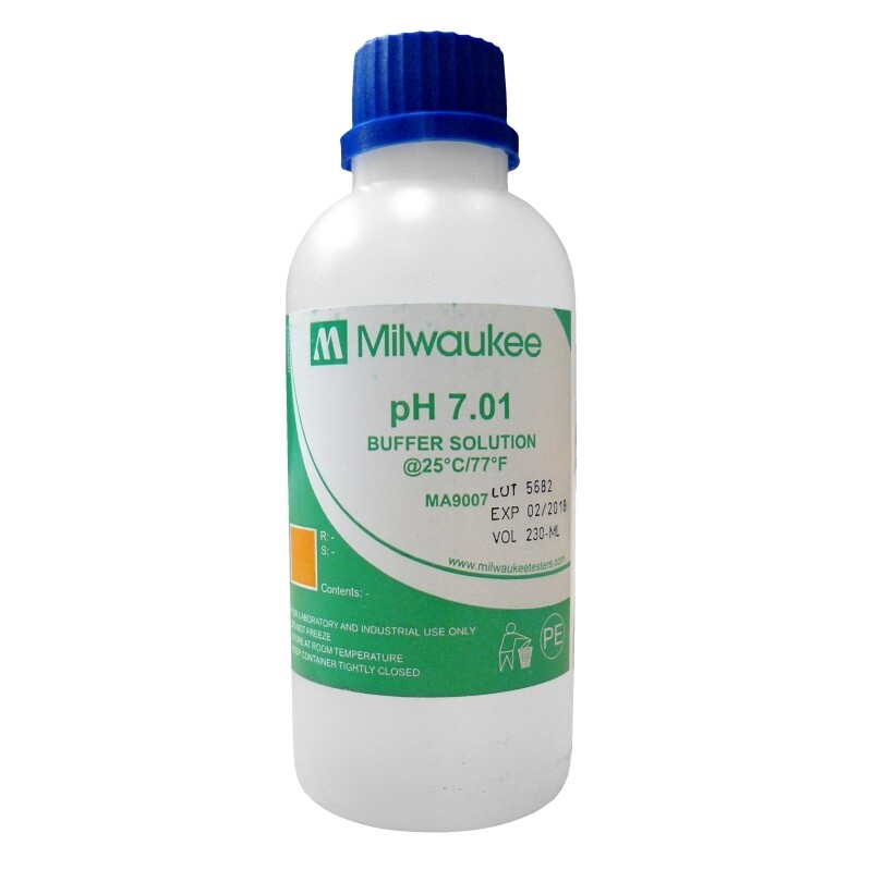 LIQUIDO CALIBRADOR PH 7.01 (230ML)  MILWAUKEE