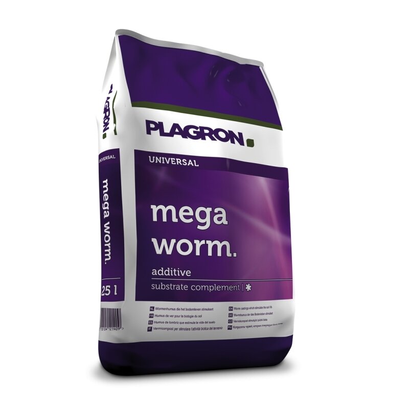 MEGAWORM (HUMUS LOMBRIZ) 25 L. PLAGRON