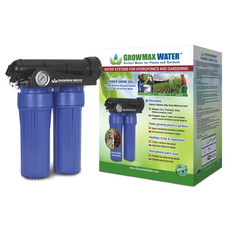 EQUIPO DE OSMOSIS INVERSA POWER GROW 500 L/DÍA HASTA 20 L/H