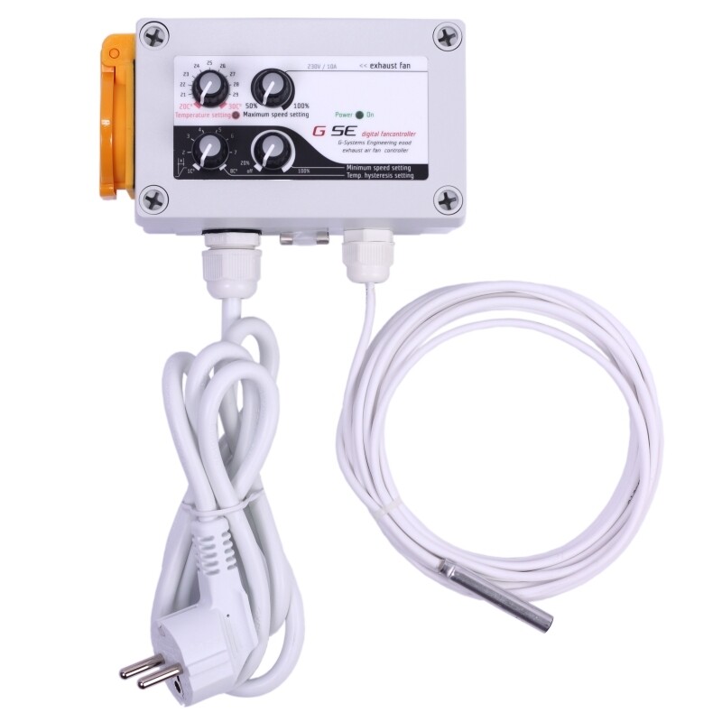 FAN CONTROLLER TEMPERATURA + HISTERESIS 10 AMP