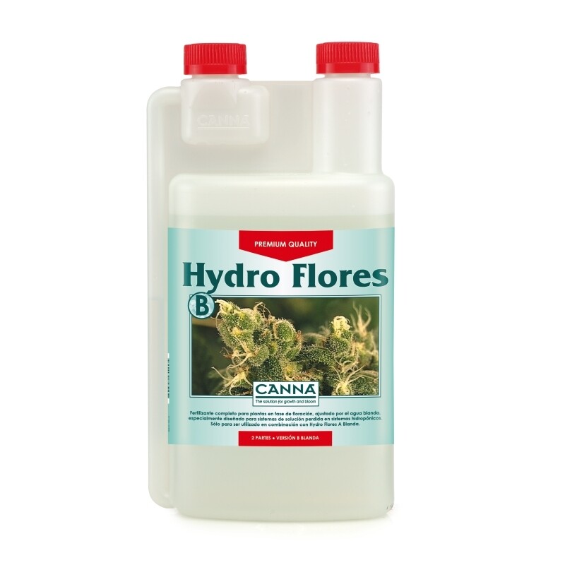 HYDRO FLORES AGUA BLANDA  B 1 L