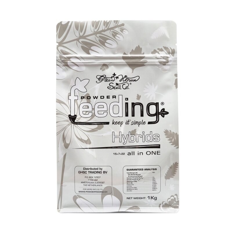 GREEN HOUSE POWDER FEEDING HYBRIDS 2.5 KG