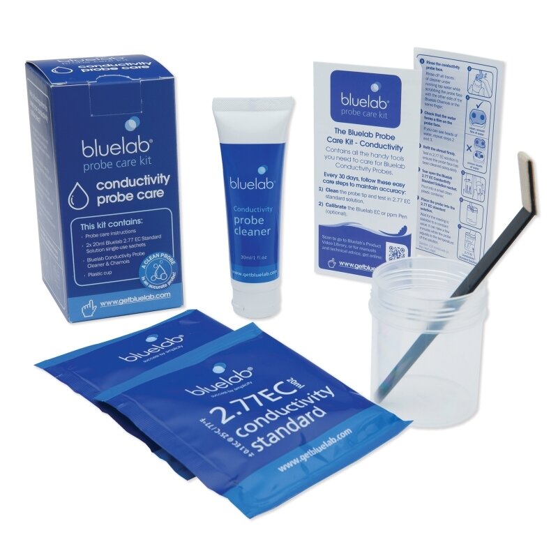 KIT DE LIMPIEZA Y CALIBRACION EC BLUELAB