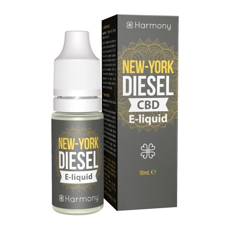 HARMONY - NEW YORK DIESEL E-LIQUID (600 MG CBD) 10ML