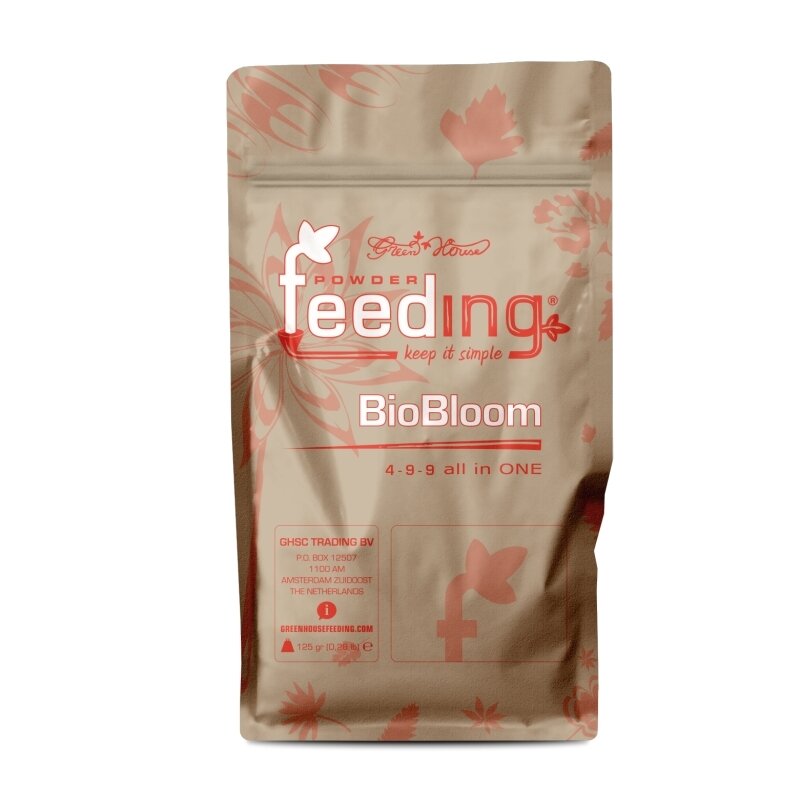 GREEN HOUSE POWDER FEEDING BIO BLOOM 125 GR