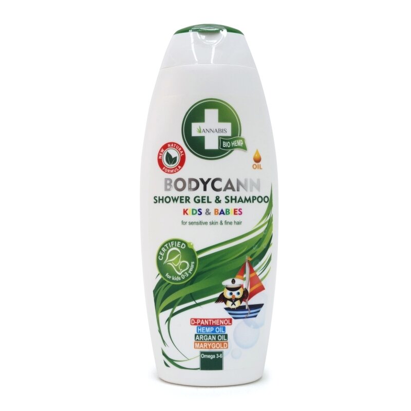 BODYCANN KIDS GEL Y CHAMPU 250ML