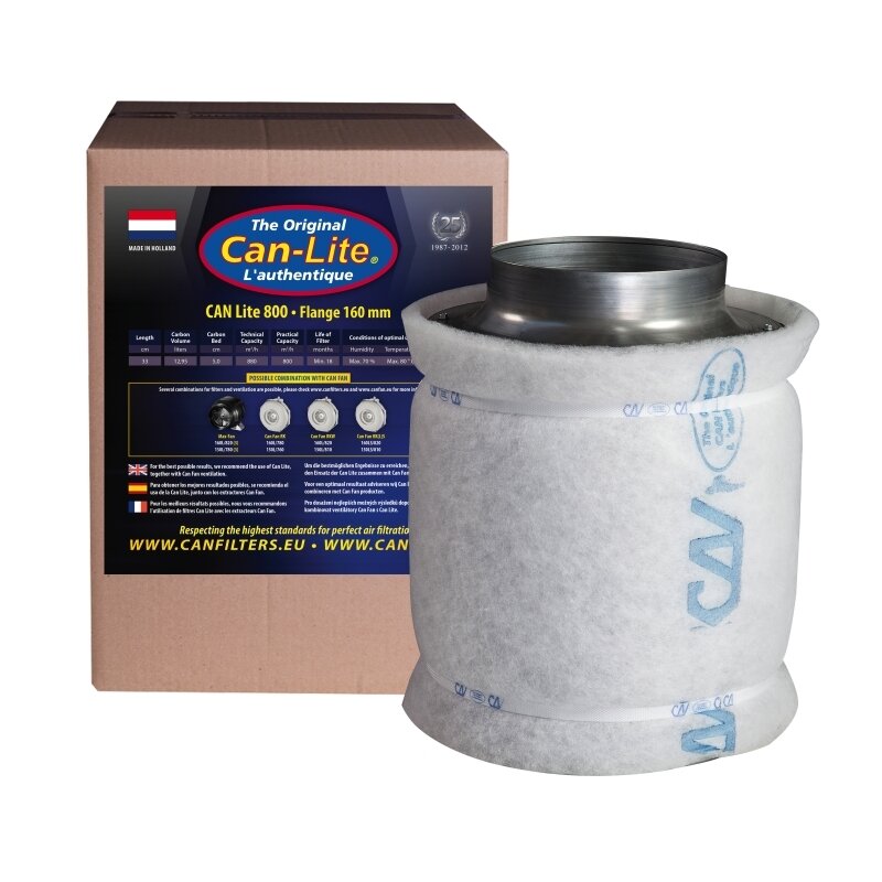 FILTRO CARBON CAN FILTER LITE 800 M3/H 200X330MM