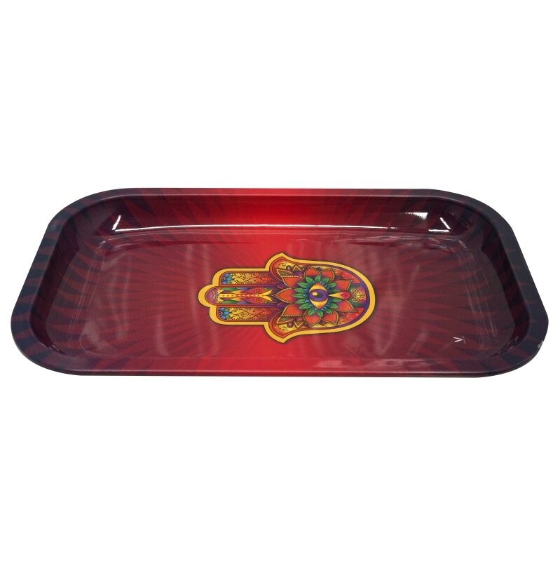 BANDEJA METALICA DE LIAR 27X16 CM - HAMSA