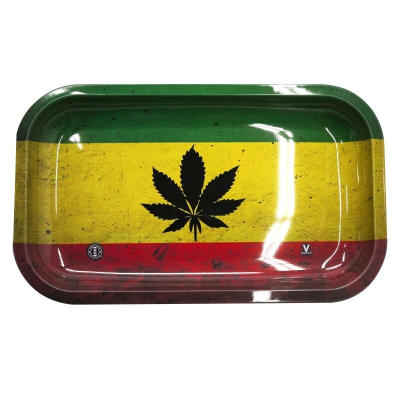 BANDEJA METALICA DE LIAR 27X16 CM - HOJA RASTA
