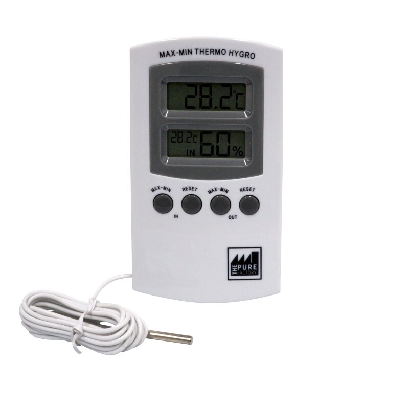 TERMOHIGROMETRO CON SONDA DTH-16 PURE FACTORY