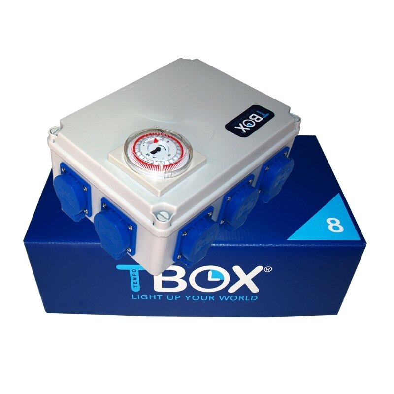 TEMPORIZADOR TEMPOBOX 8 X 600 W