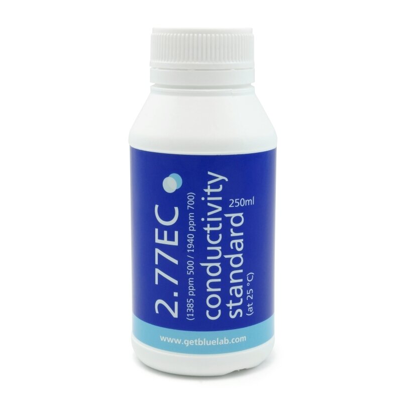 LIQUIDO CALIBRADOR EC 2.77mS/cm 250ml BLUELAB