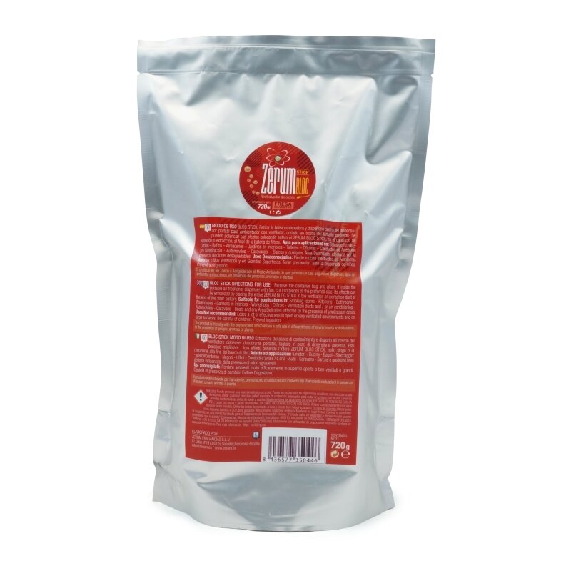 ZERUM BLOC STICK 720GR FRESA SILVESTRE