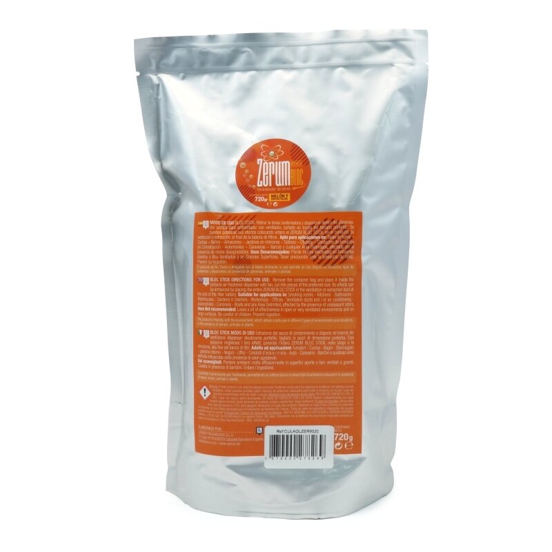 ZERUM BLOC STICK 720GR MELON & FRUTOS ROJOS