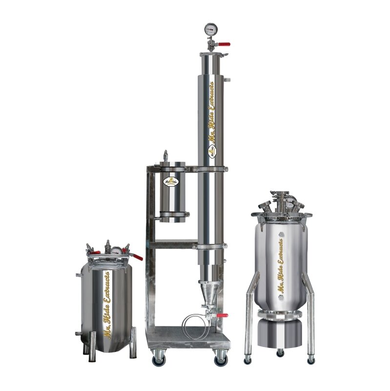 MAQUINA DE EXTRACCION CIRCUITO CERRADO 1100 GR MR HIDE
