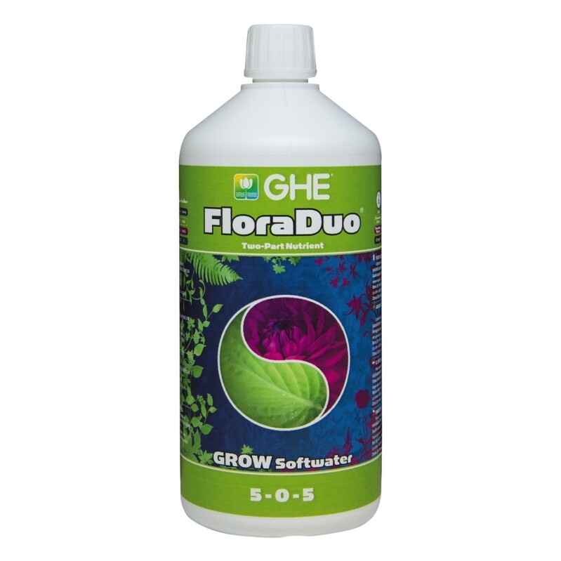 FLORADUO GROW AGUA BLANDA 1 L
