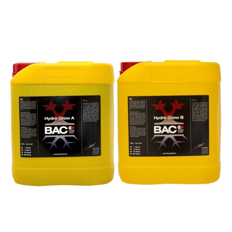 B.A.C. - HYDRO GROW A&B 5L.