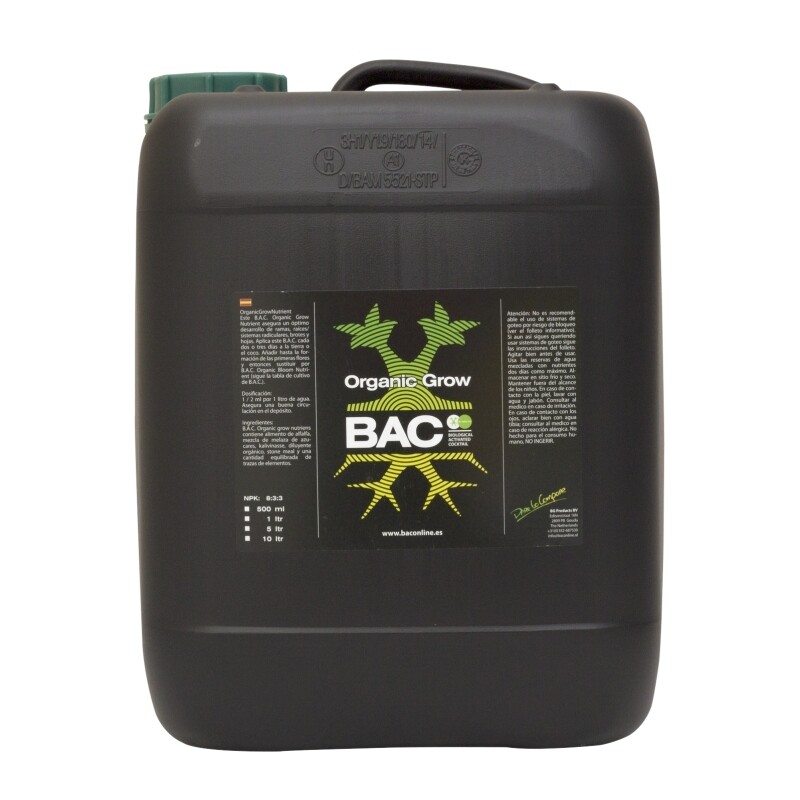 B.A.C. -  ORGANIC GROW 10 L.