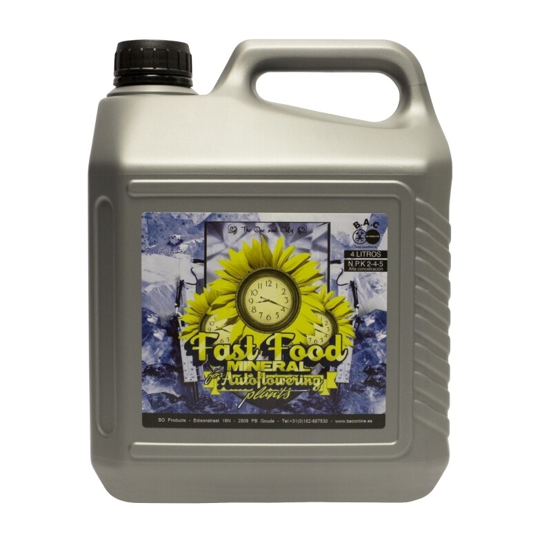 B.A.C. - FAST FOOD MINERAL 4 L.