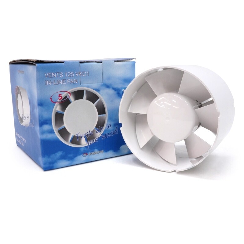 EXTRACTOR EN LINEA HELICOIDAL VK125