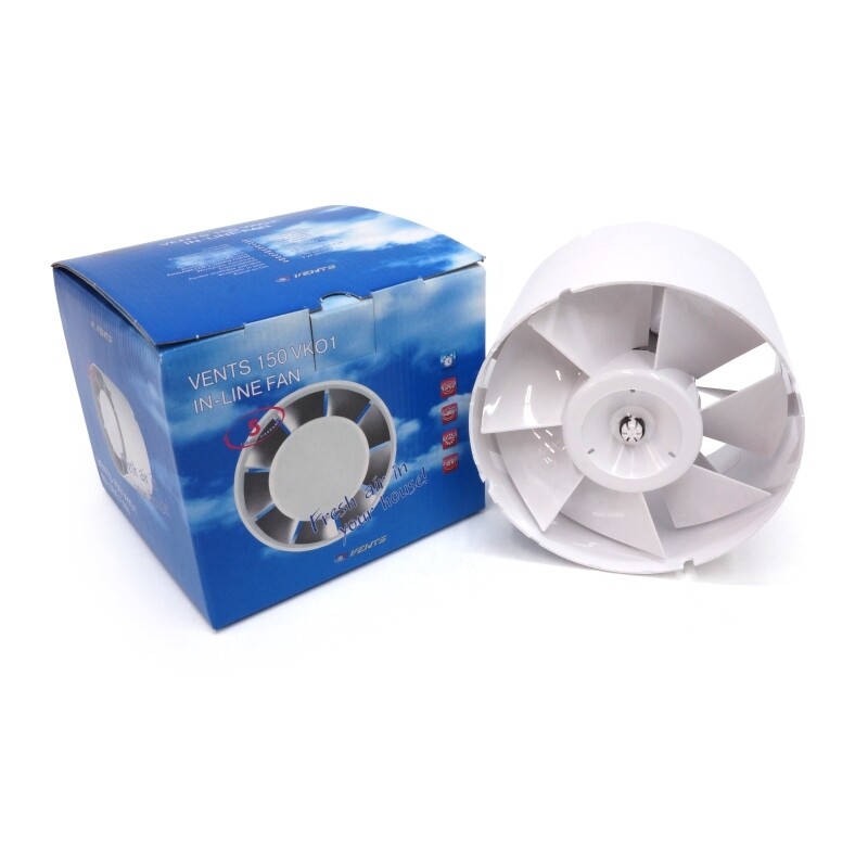 EXTRACTOR EN LINEA HELICOIDAL VK150