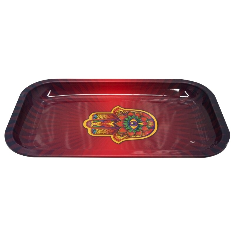 BANDEJA METALICA DE LIAR 27X16 CM - HAMSA