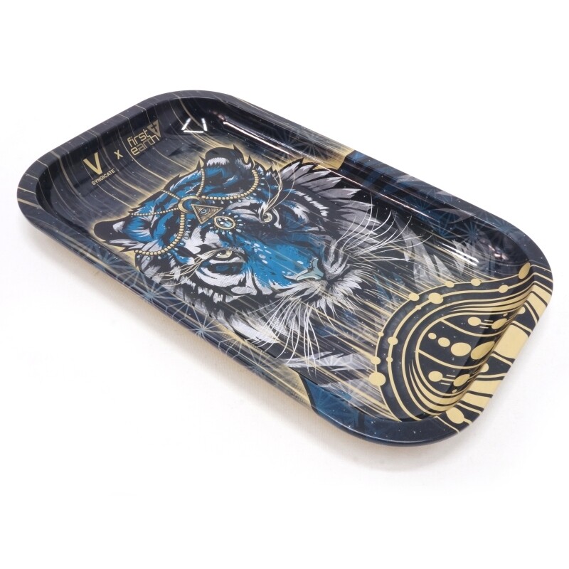 BANDEJA METALICA DE LIAR 27X16 CM  - TIGRE