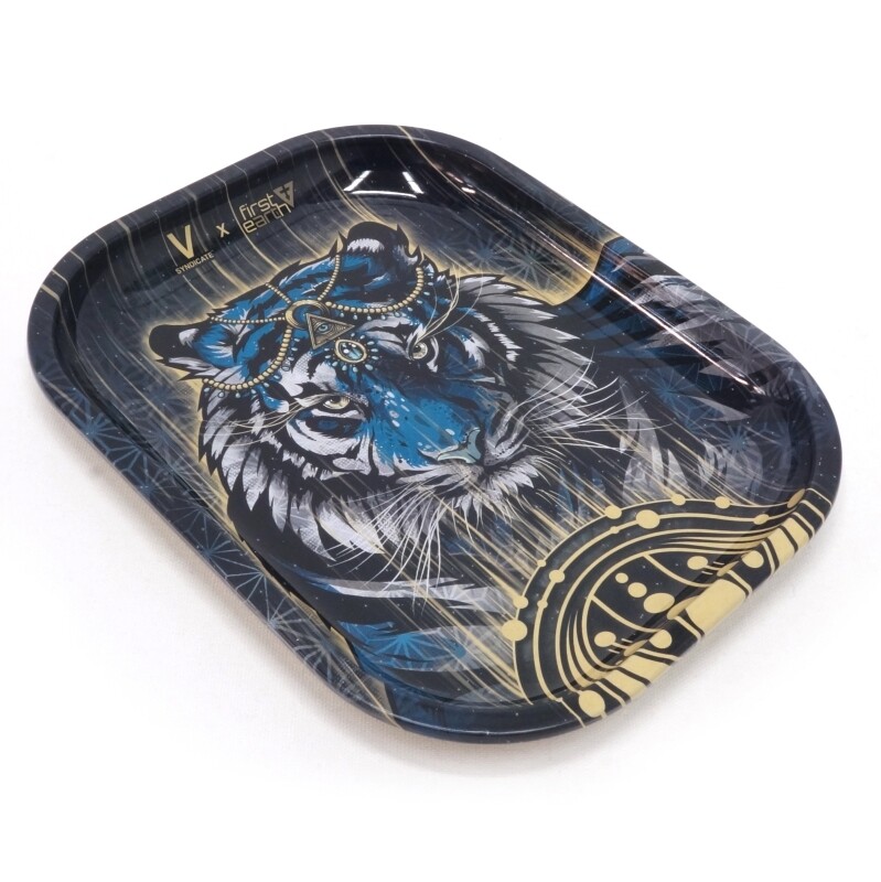 BANDEJA METALICA DE LIAR 18X14 CM - TIGRE