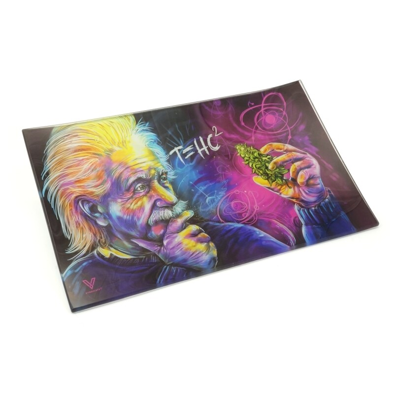 BANDEJA DE CRISTAL PARA LIAR V-SYNDICATE T=HC2 GRANDE (26X16CM)