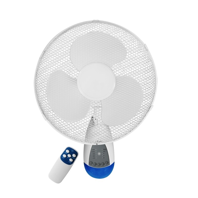 VENTILADOR WALL FAN CON MANDO 40CM TYPHOON