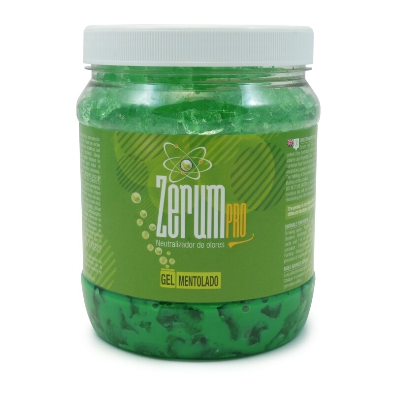 ZERUM PRO GEL MENTOLADO 900GR