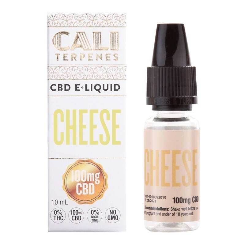 CALI TERPENES E-LIQUID CHEESE 100 MG CBD (10 ML)