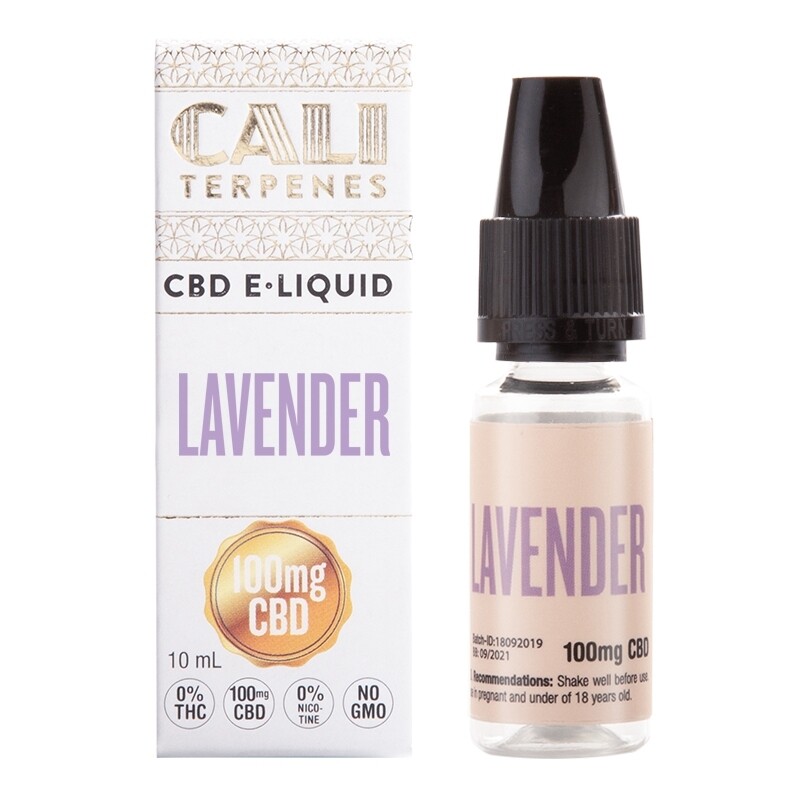 CALI TERPENES E-LIQUID LAVENDER 100MD CBD (10ML)