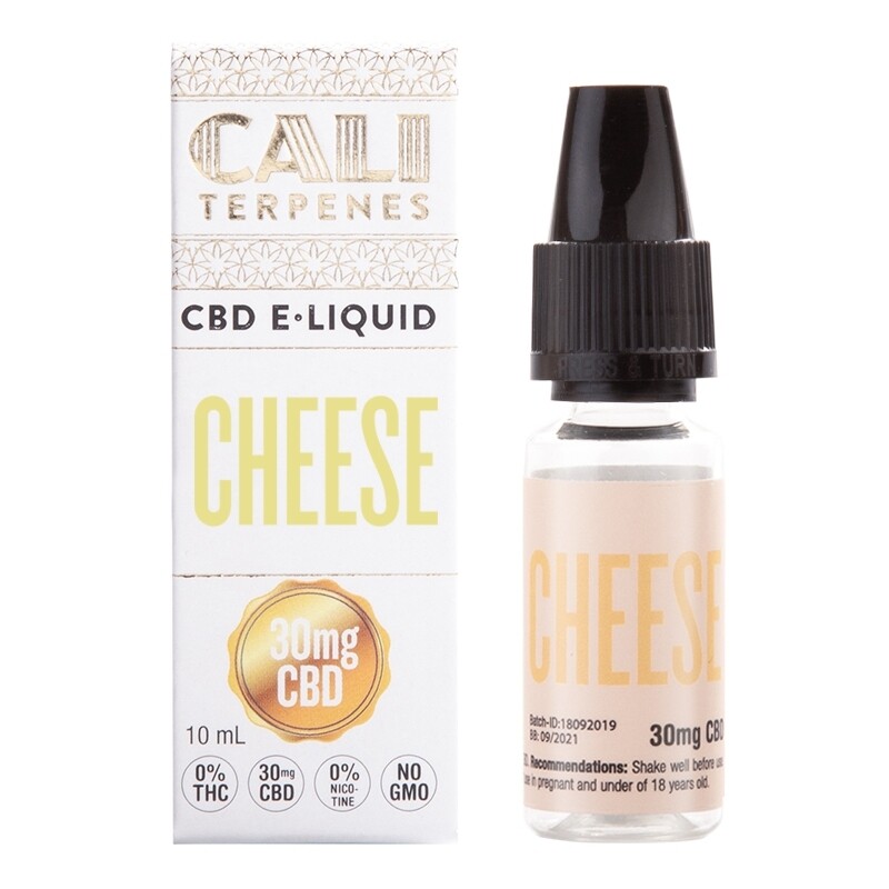 CALI TERPENES E-LIQUID CHEESE 30 MG CBD (10 ML)