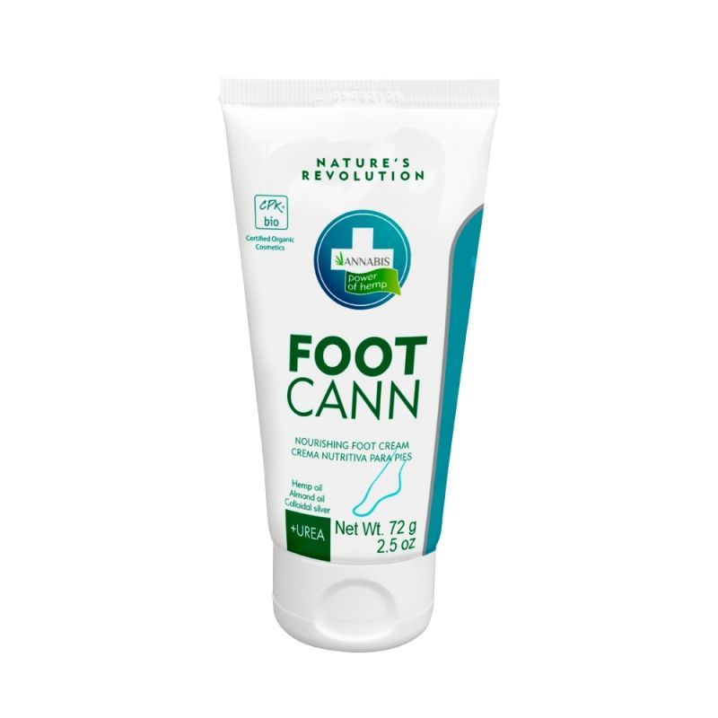 FOOTCANN - CREMA DE CAÑAMO NUTRITIVA PARA PIES BIO 75 ML