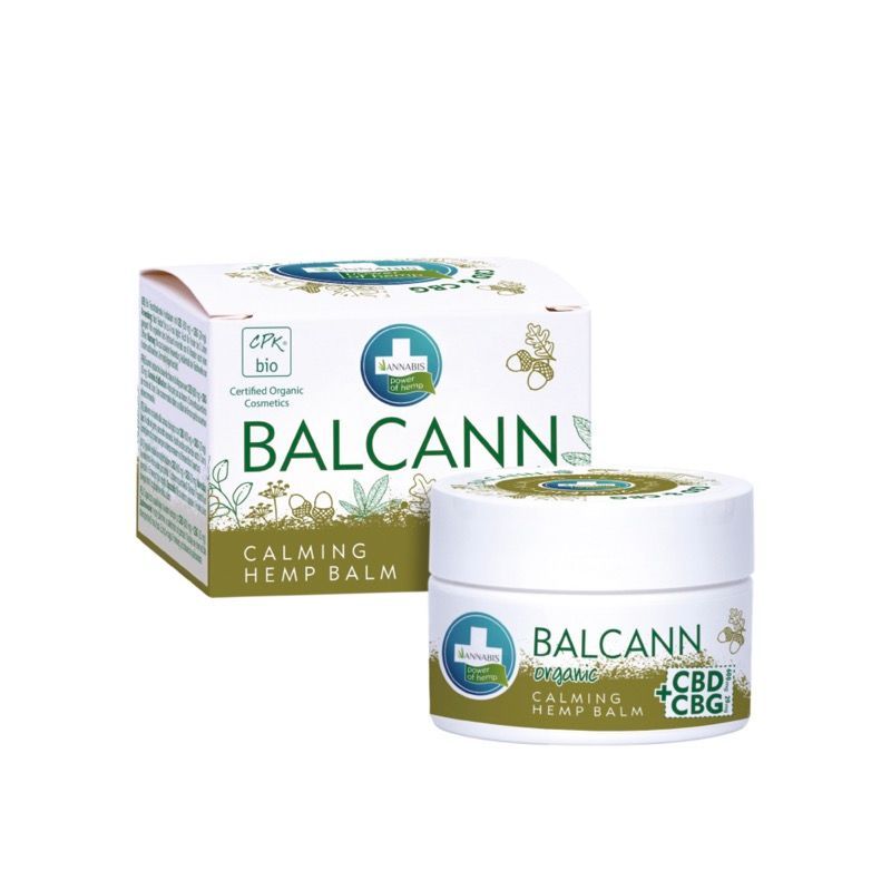 BALCANN BALSAMO ORGANICO CBD + CBG (50ML)
