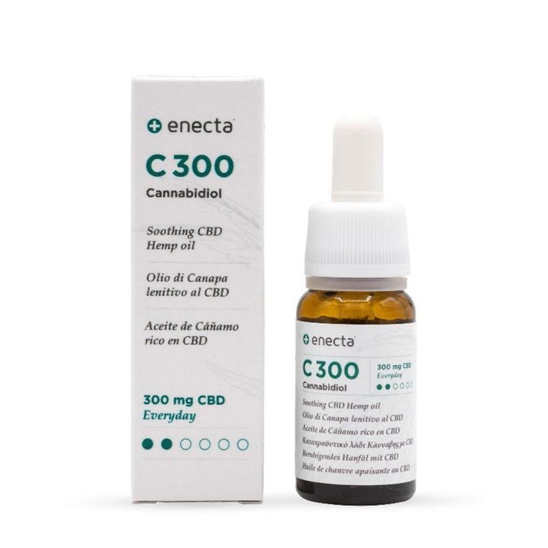 ACEITE DE CAÑAMO RICO EN CBD C300 (300MG-10ML) Enecta