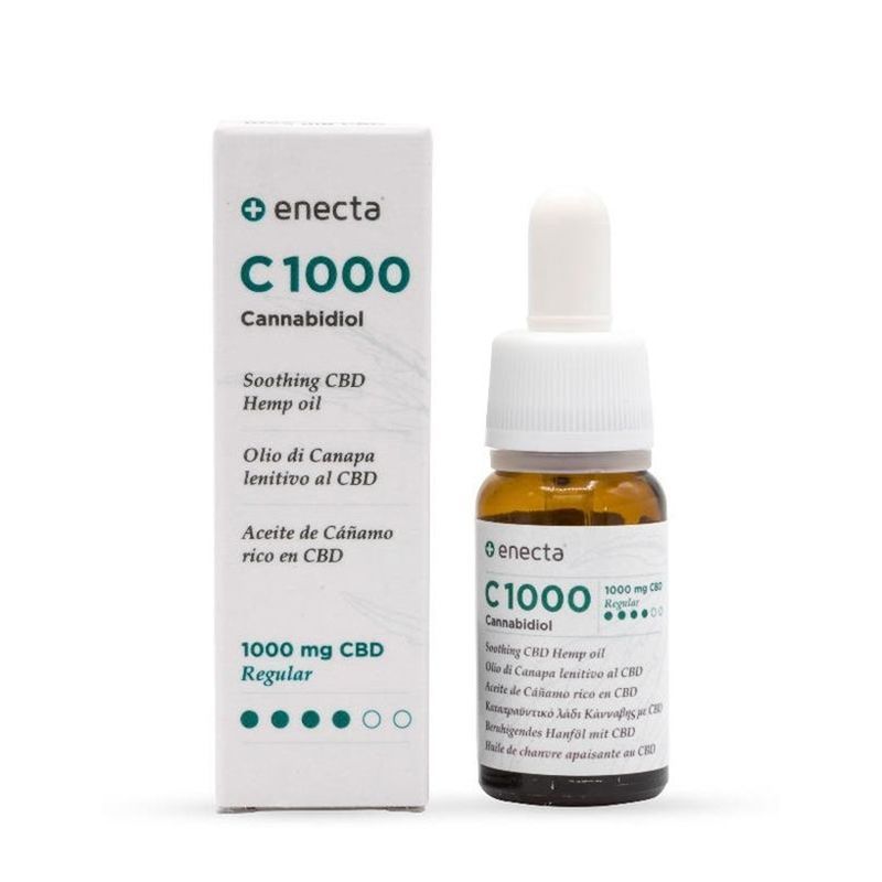 ACEITE DE CAÑAMO RICO EN CBD C1000 (1000MG-10ML) Enecta