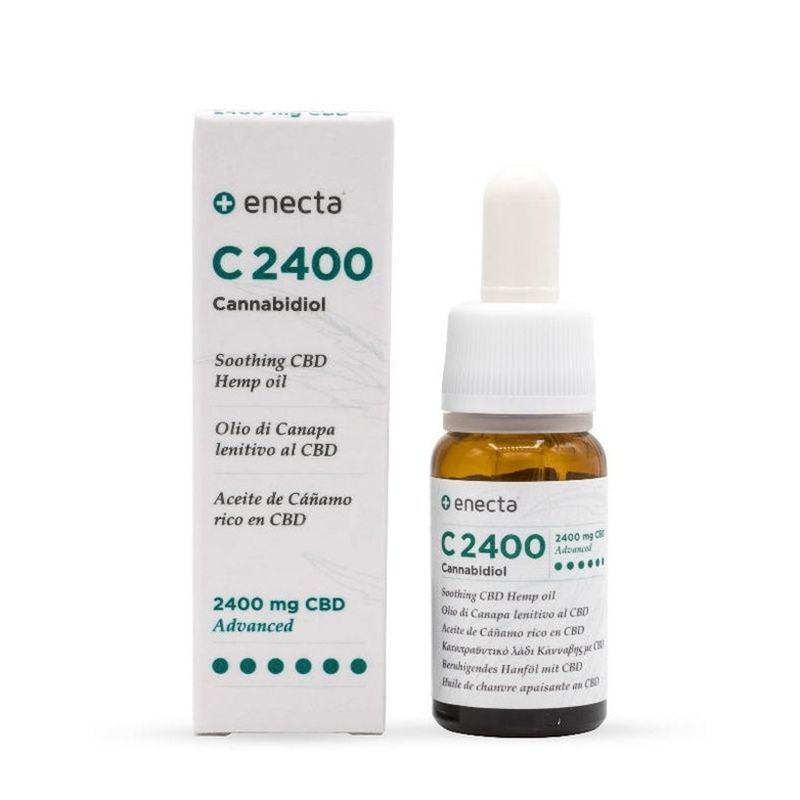 ACEITE DE CAÑAMO RICO EN CBD C2400 (2400MG-10ML) Enecta