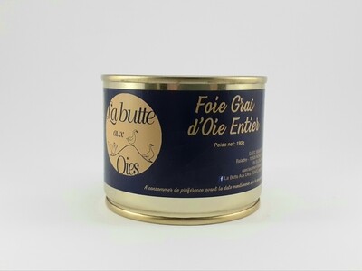FOIE GRAS D&#39;OIE ENTIER 190g